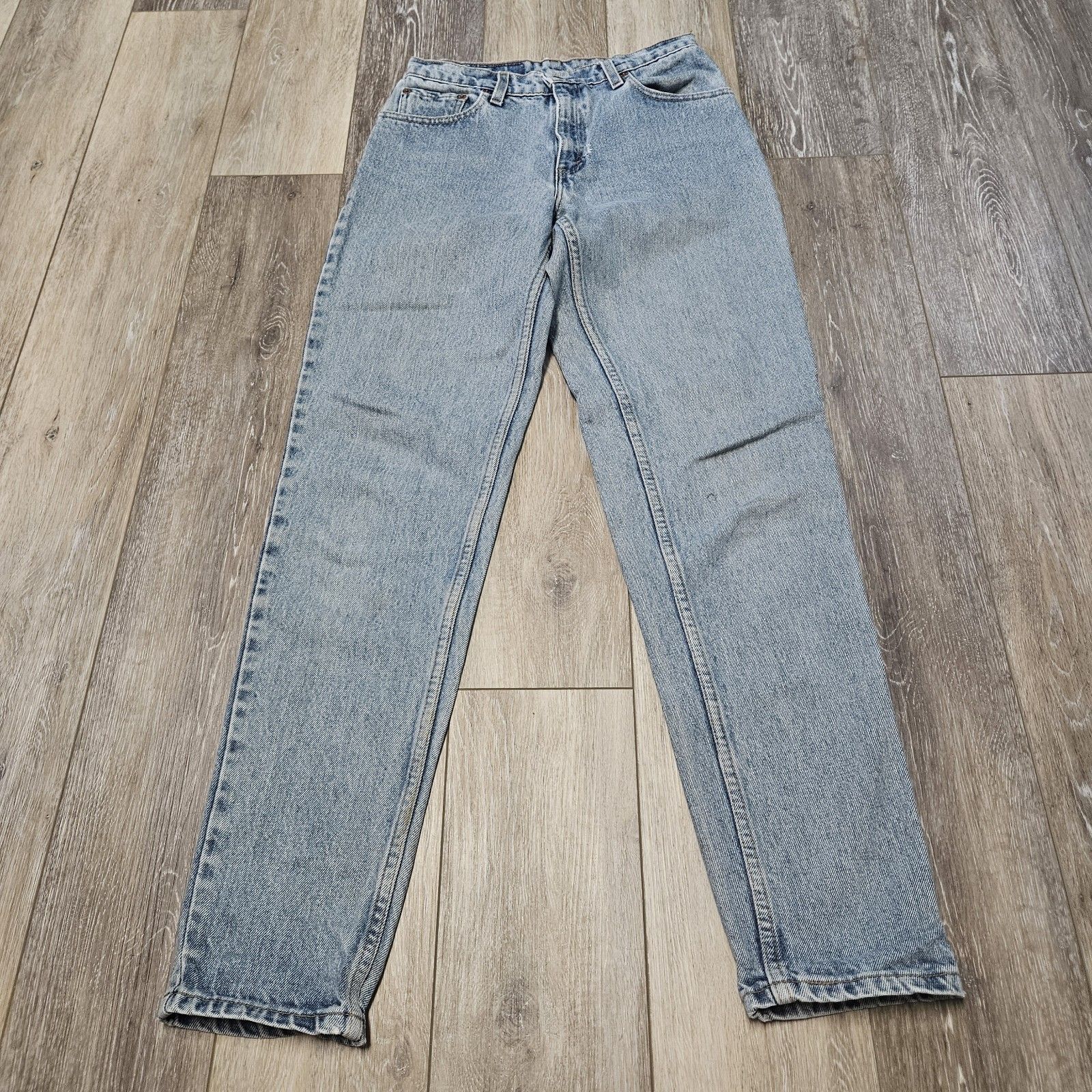 Levi's Vintage Usa 550 Relaxed Fit Tapered Leg Blue Jeans Women's 5 Juniors